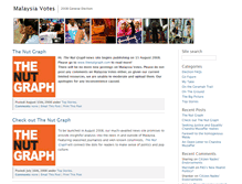 Tablet Screenshot of malaysiavotes.com